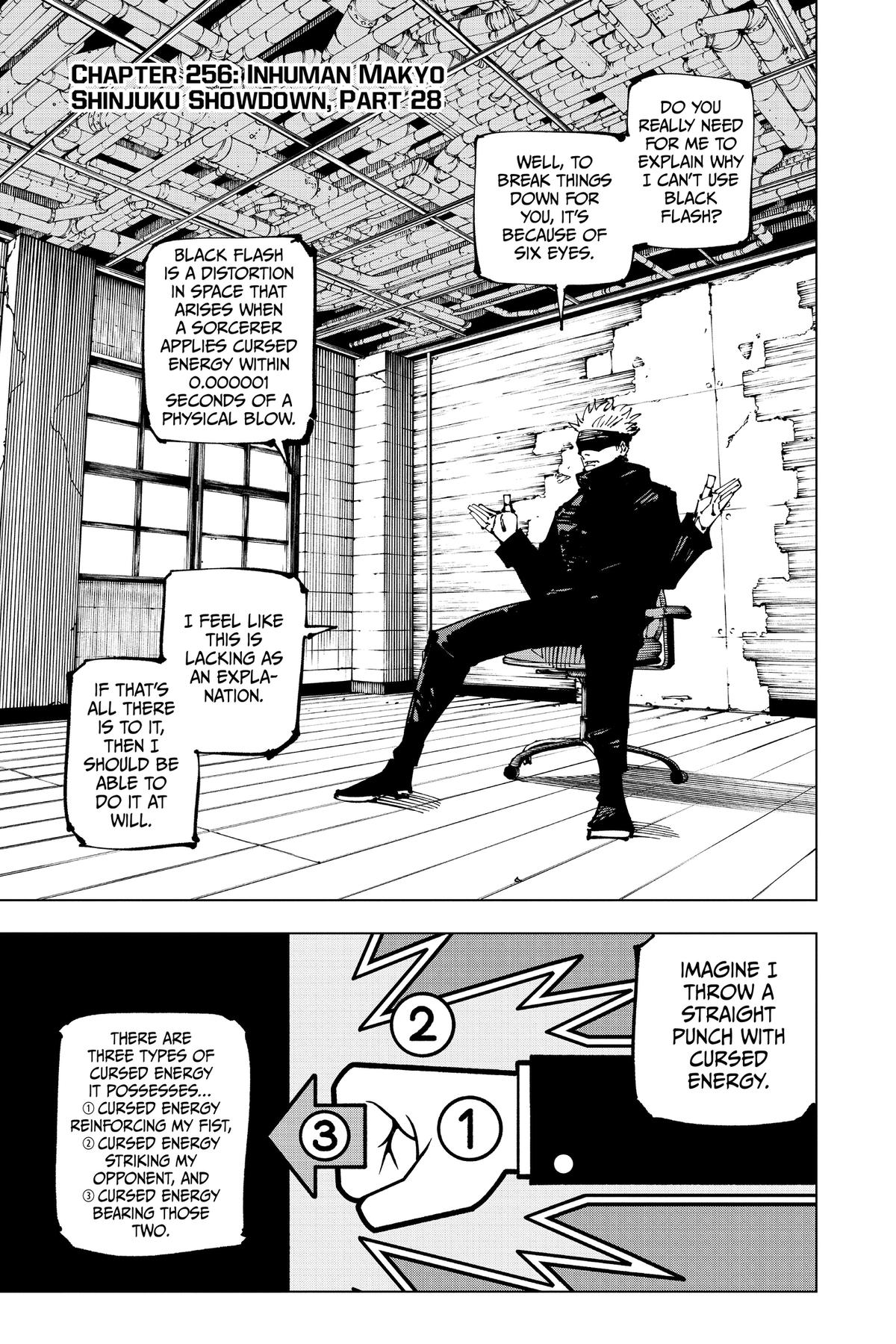 Jujutsu Kaisen Chapter 256