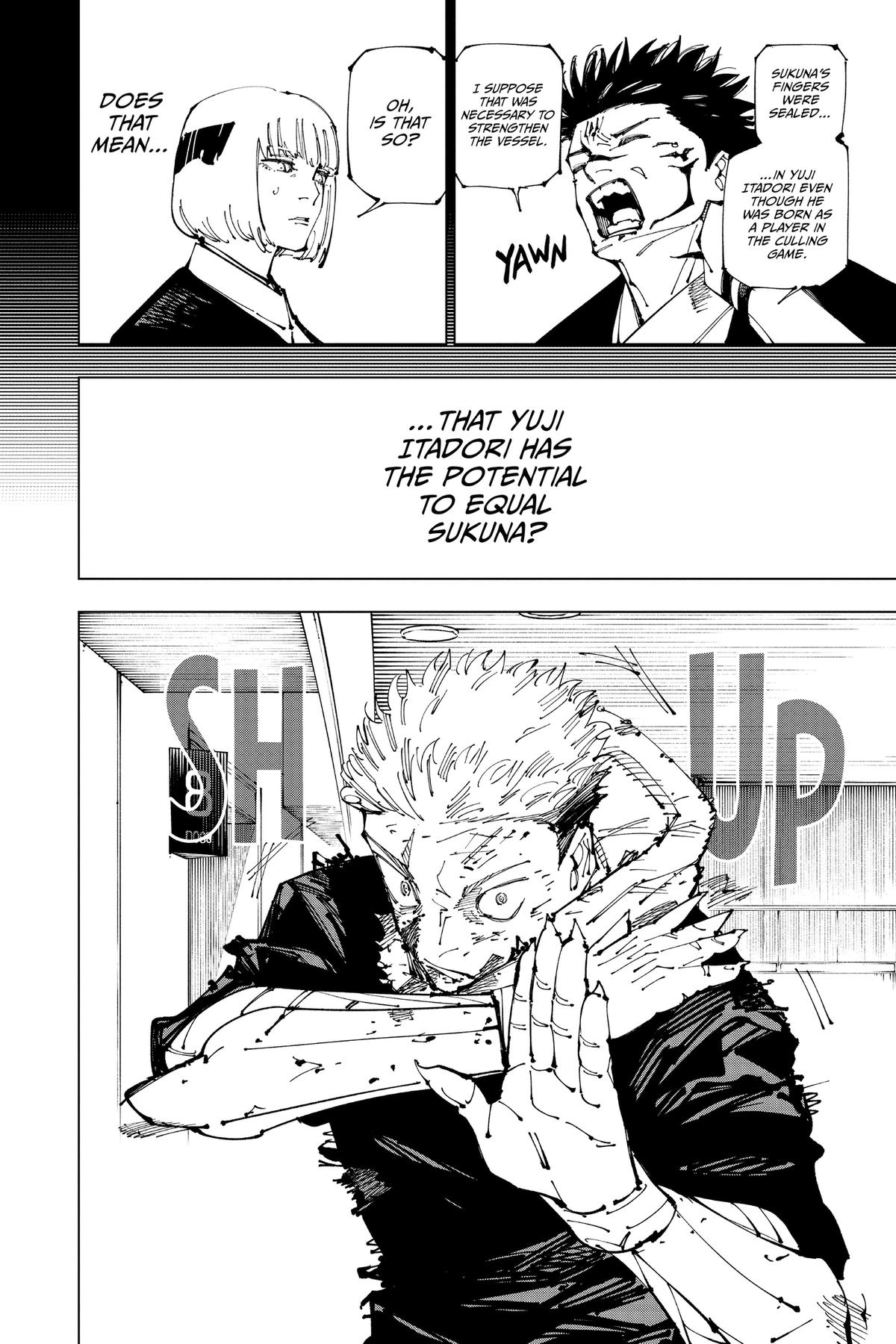 Jujutsu Kaisen Chapter 257