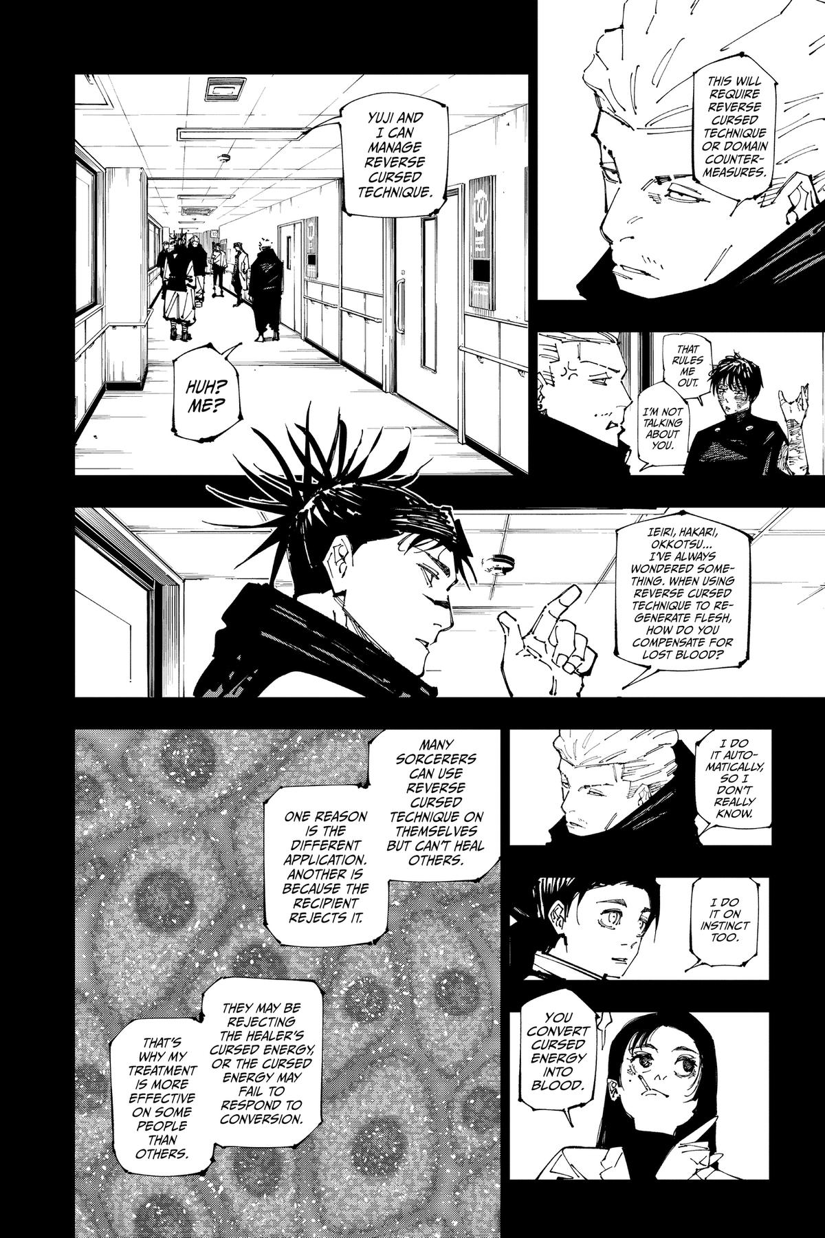 Jujutsu Kaisen Chapter 258