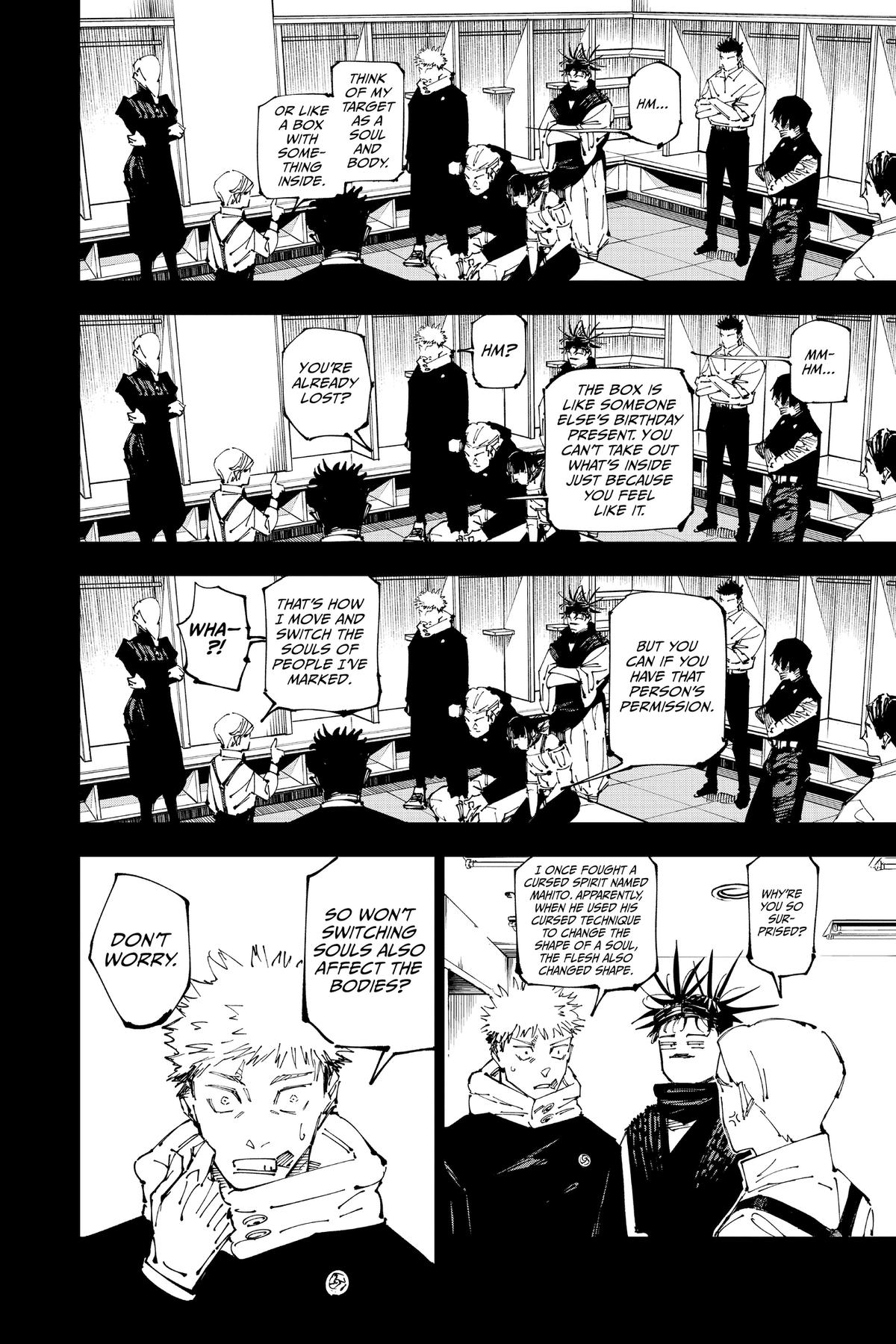 Jujutsu Kaisen Chapter 258