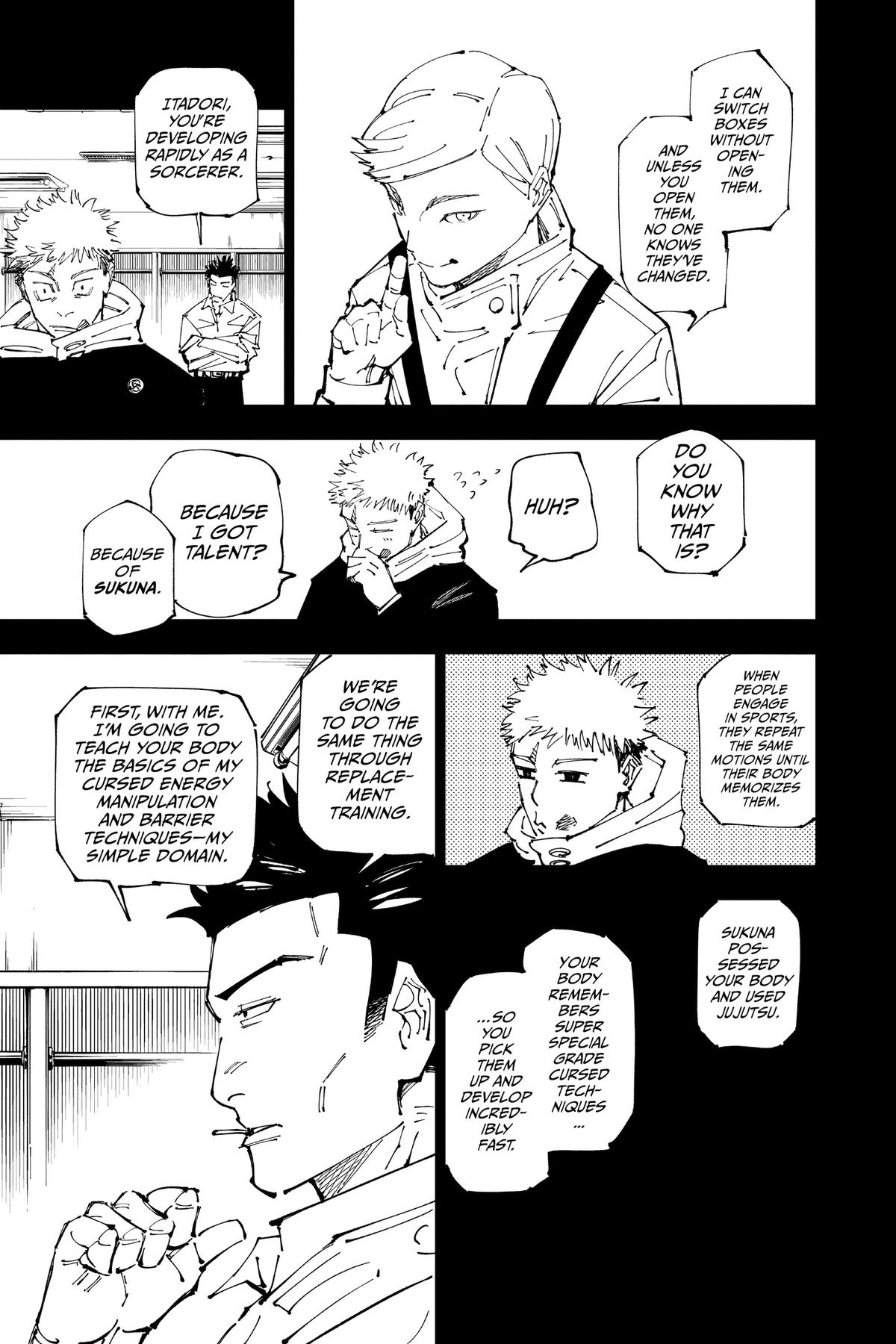 Jujutsu Kaisen Chapter 258