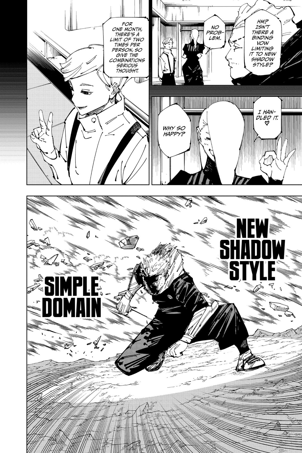 Jujutsu Kaisen Chapter 258