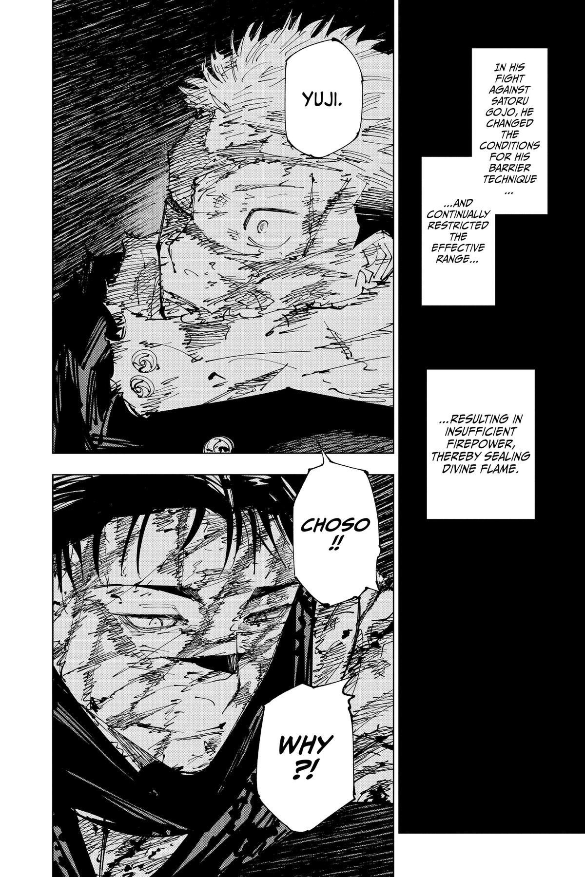 Jujutsu Kaisen Chapter 259