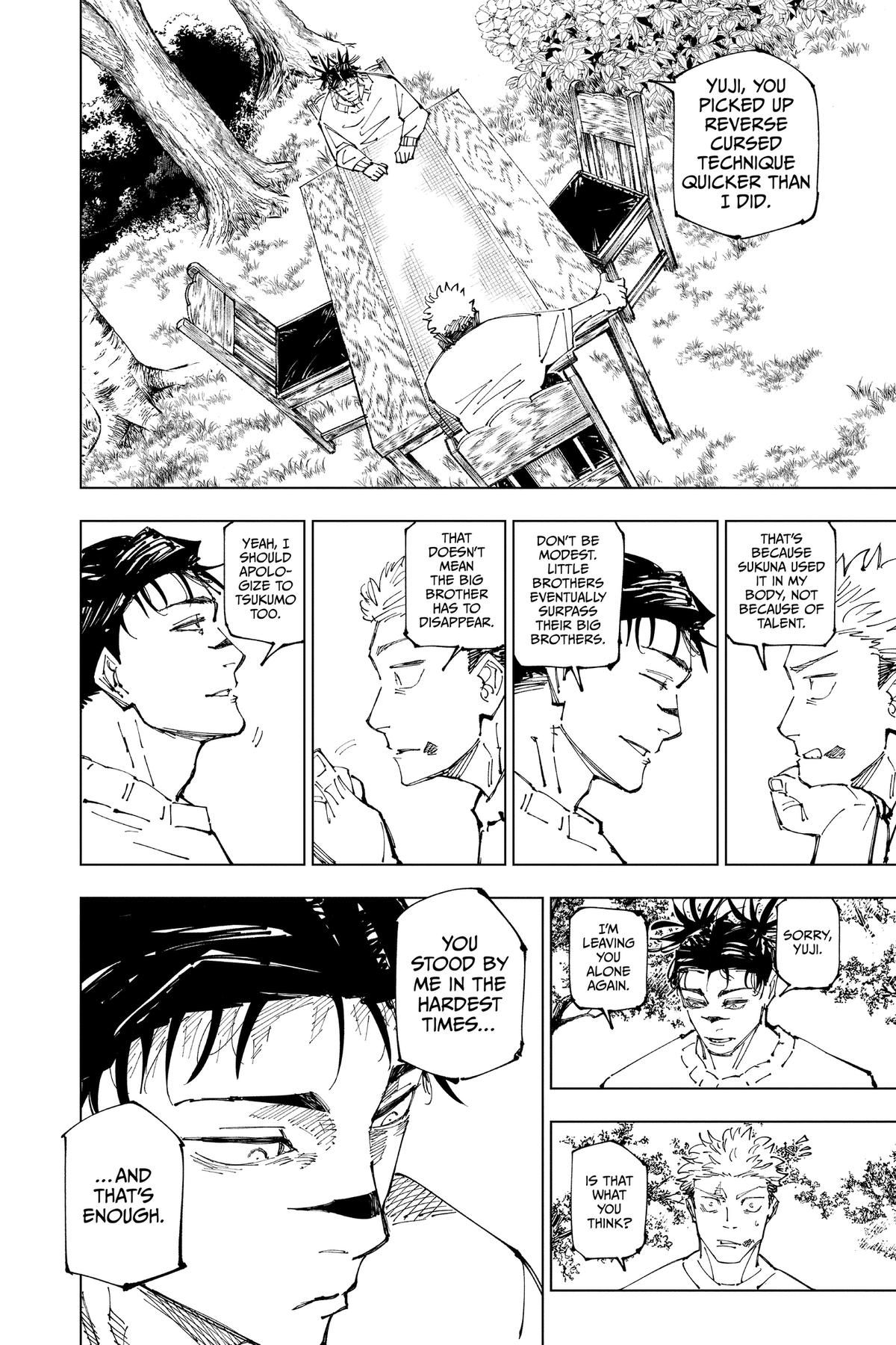 Jujutsu Kaisen Chapter 259