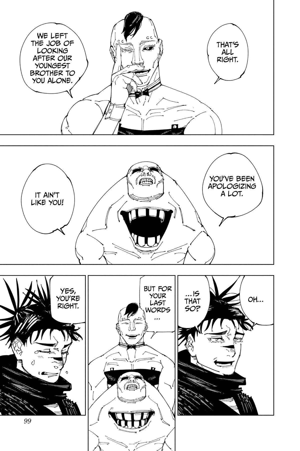 Jujutsu Kaisen Chapter 259