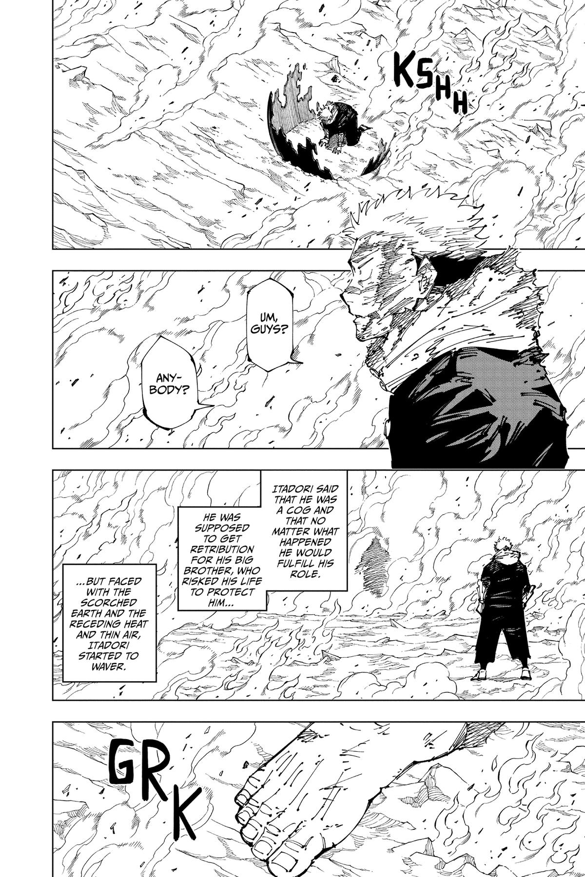 Jujutsu Kaisen Chapter 259