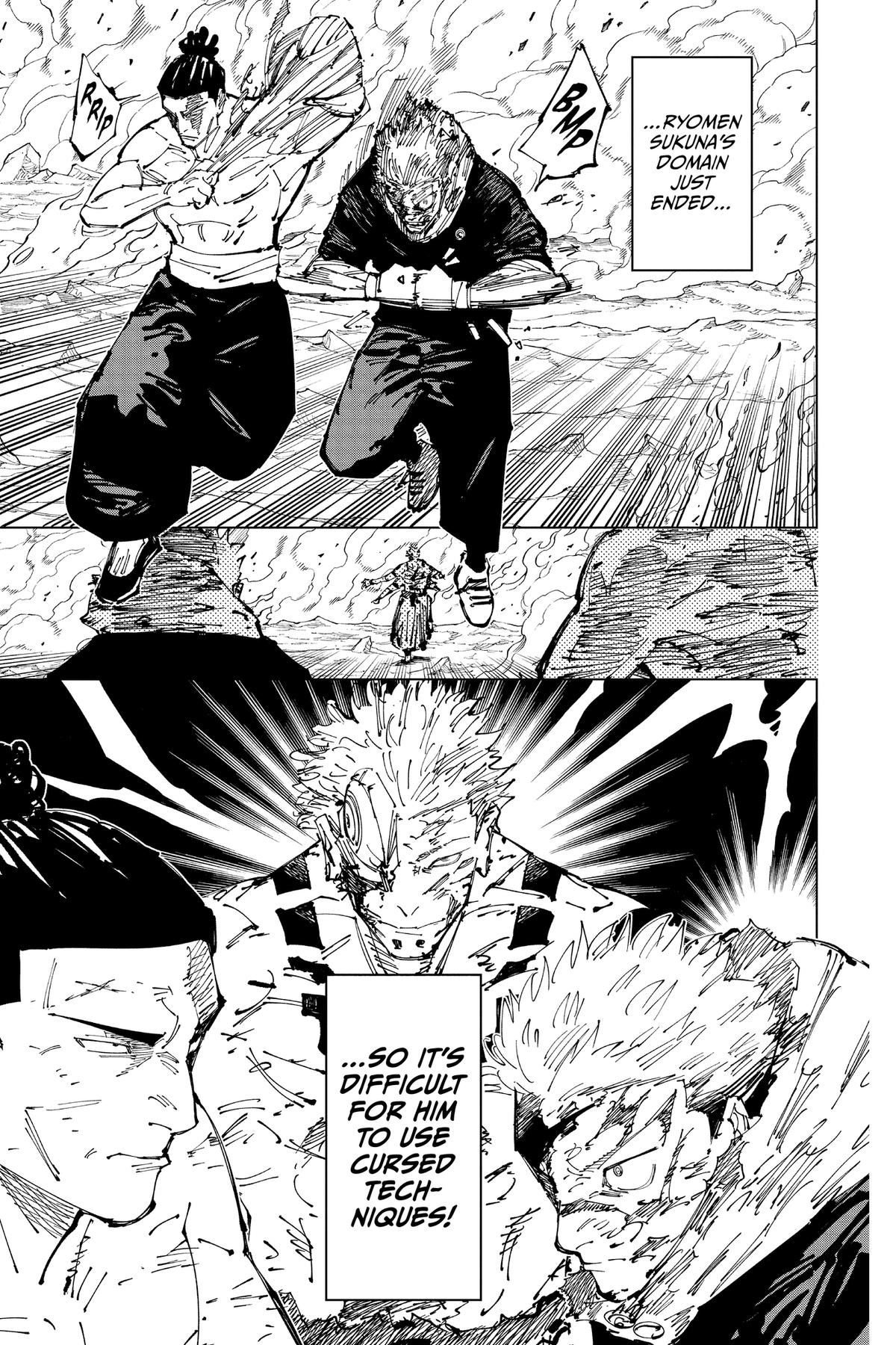 Jujutsu Kaisen Chapter 259
