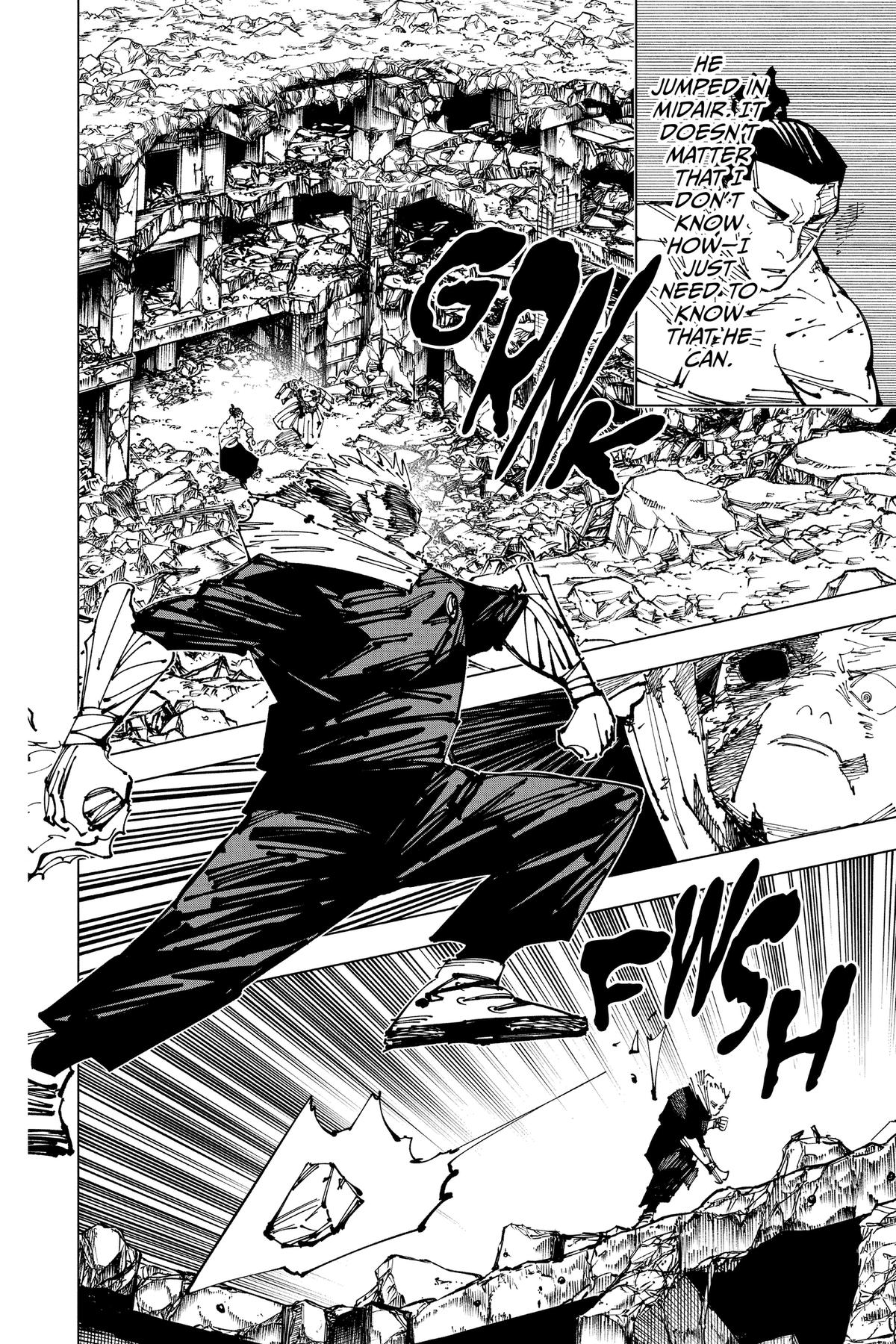 Jujutsu Kaisen Chapter 260