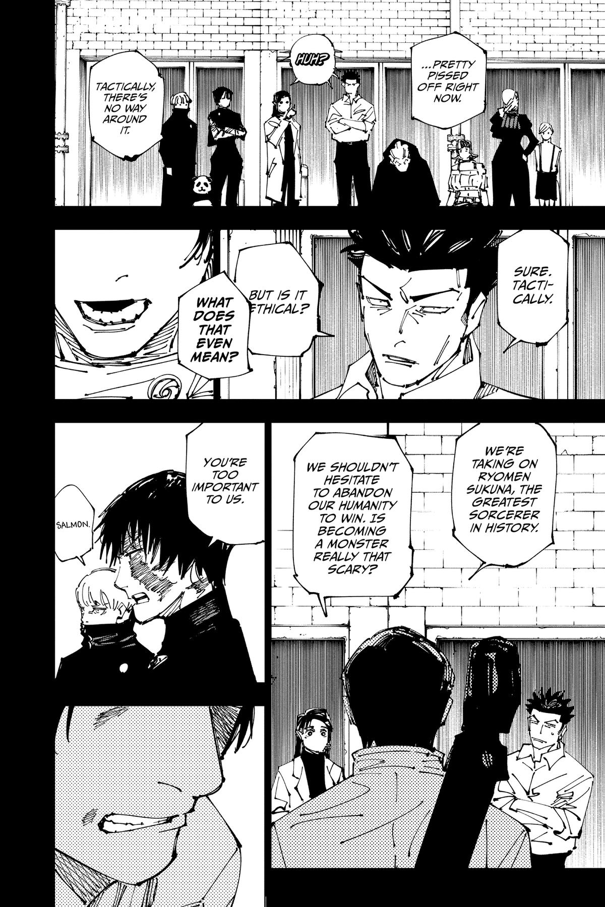 Jujutsu Kaisen Chapter 261