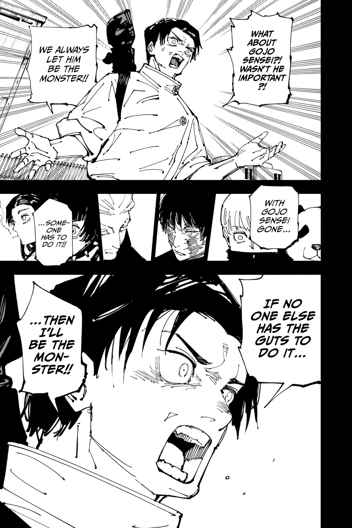 Jujutsu Kaisen Chapter 261