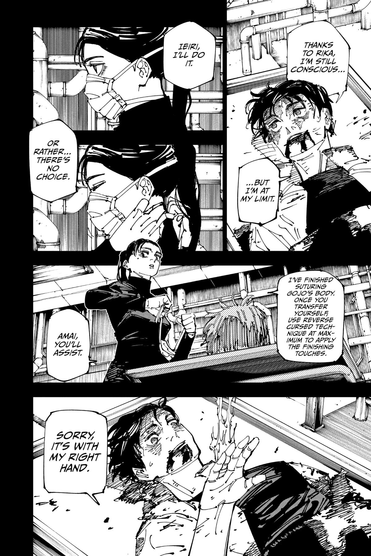 Jujutsu Kaisen Chapter 261