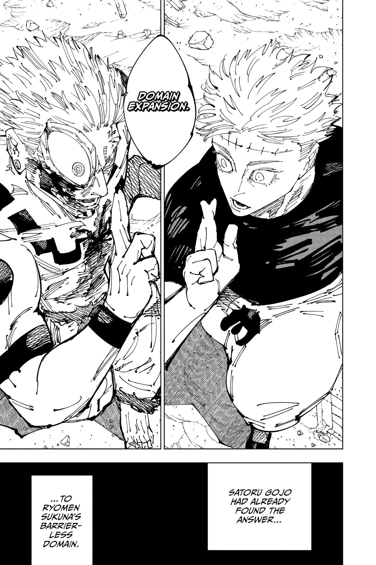 Jujutsu Kaisen Chapter 261