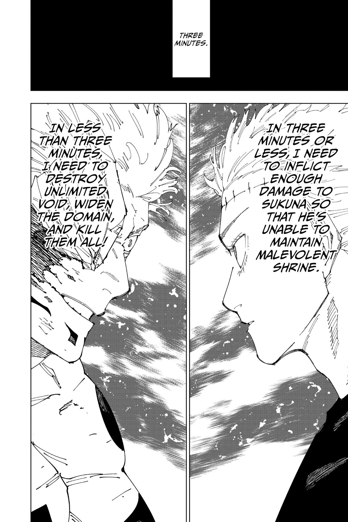 Jujutsu Kaisen Chapter 262