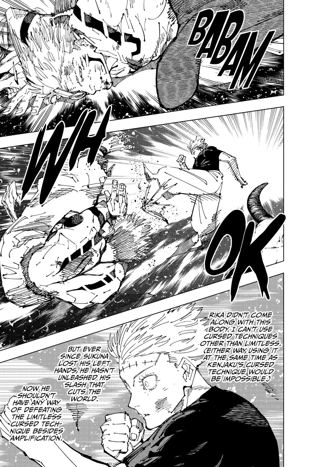 Jujutsu Kaisen Chapter 262