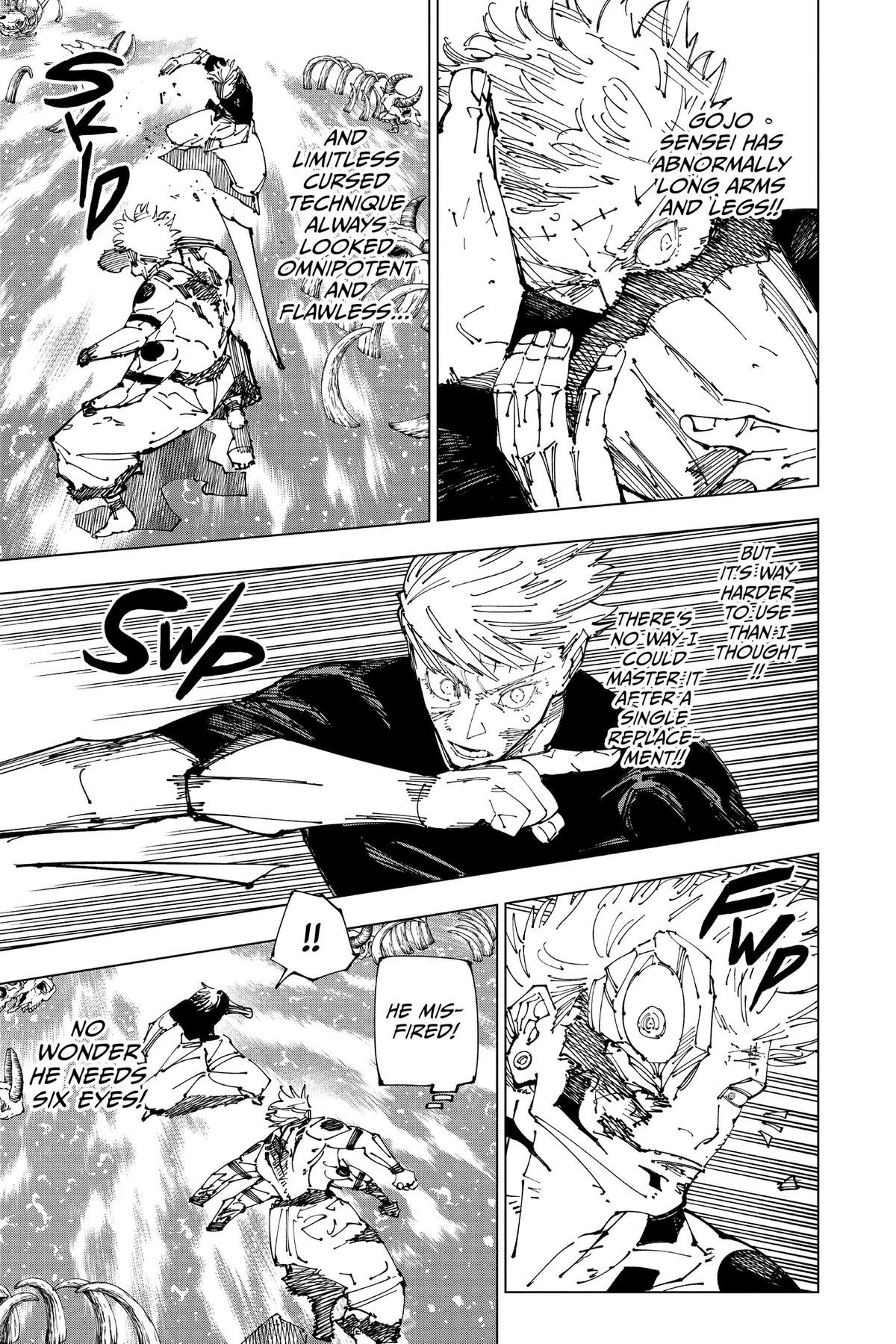 Jujutsu Kaisen Chapter 262