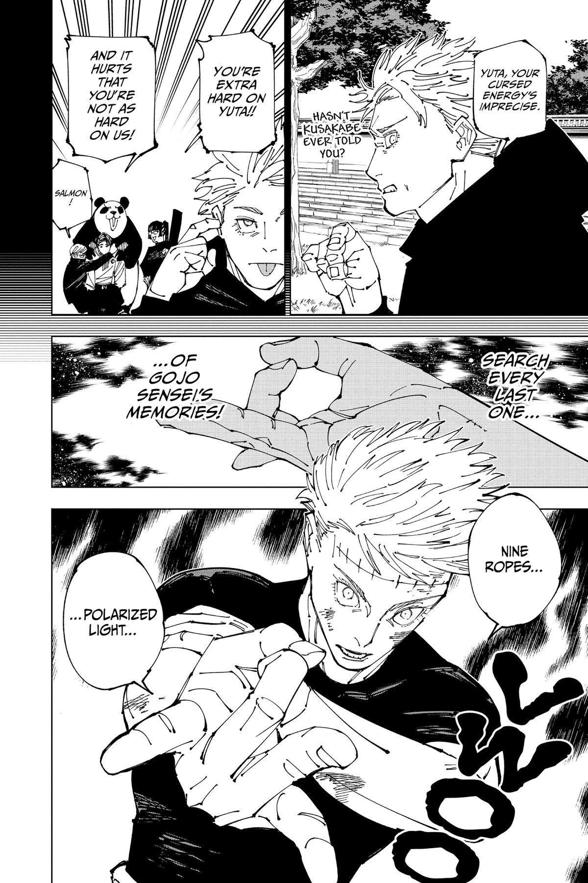Jujutsu Kaisen Chapter 262