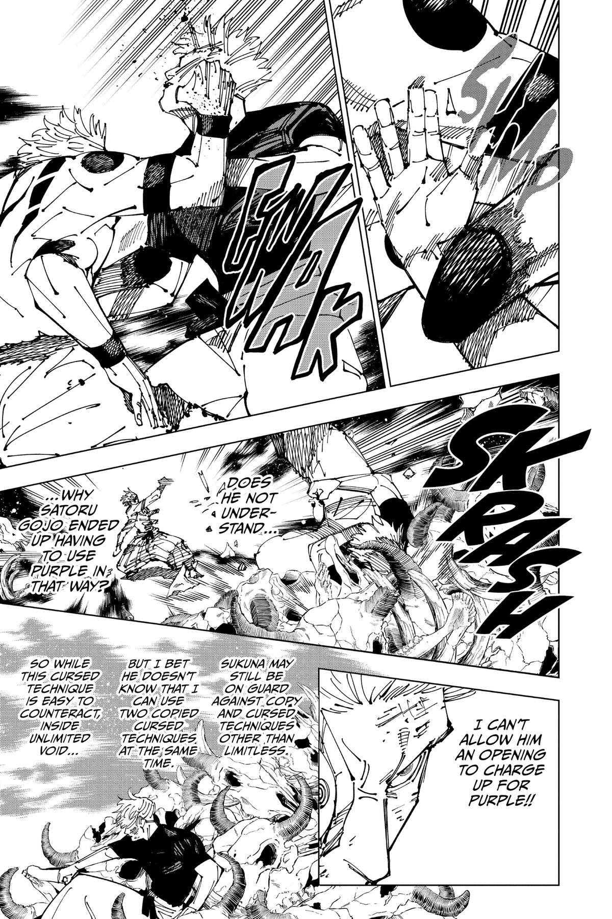 Jujutsu Kaisen Chapter 262