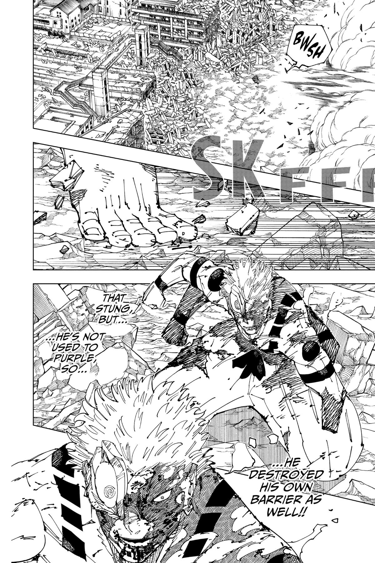 Jujutsu Kaisen Chapter 263