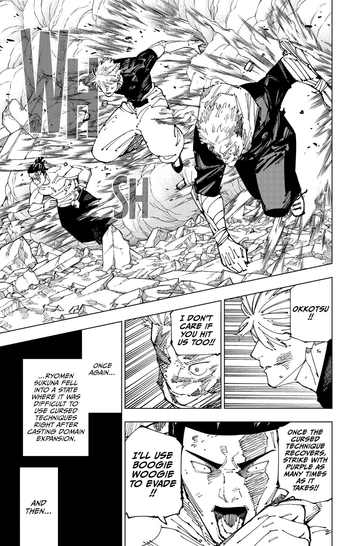 Jujutsu Kaisen Chapter 263