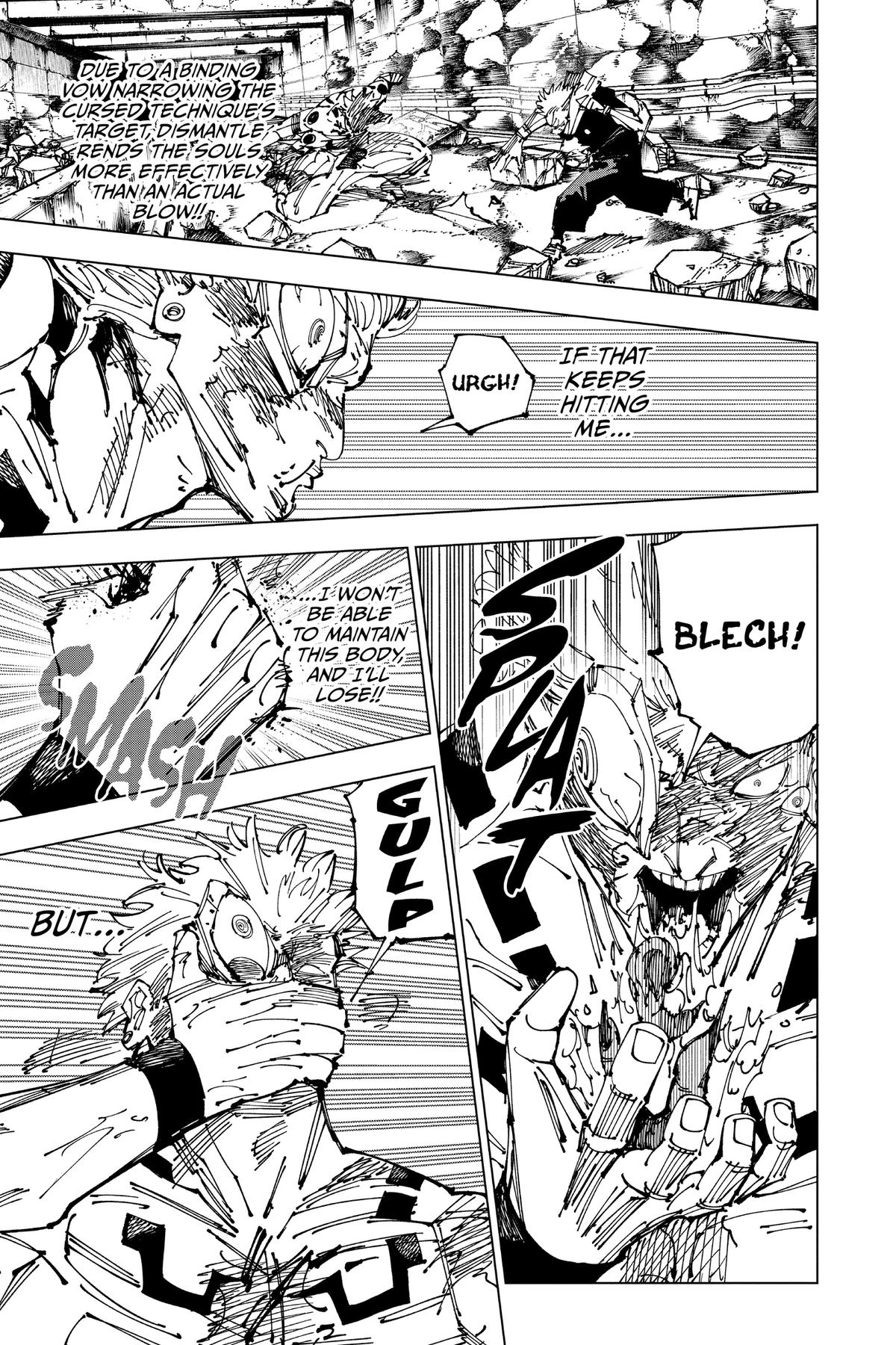 Jujutsu Kaisen Chapter 263