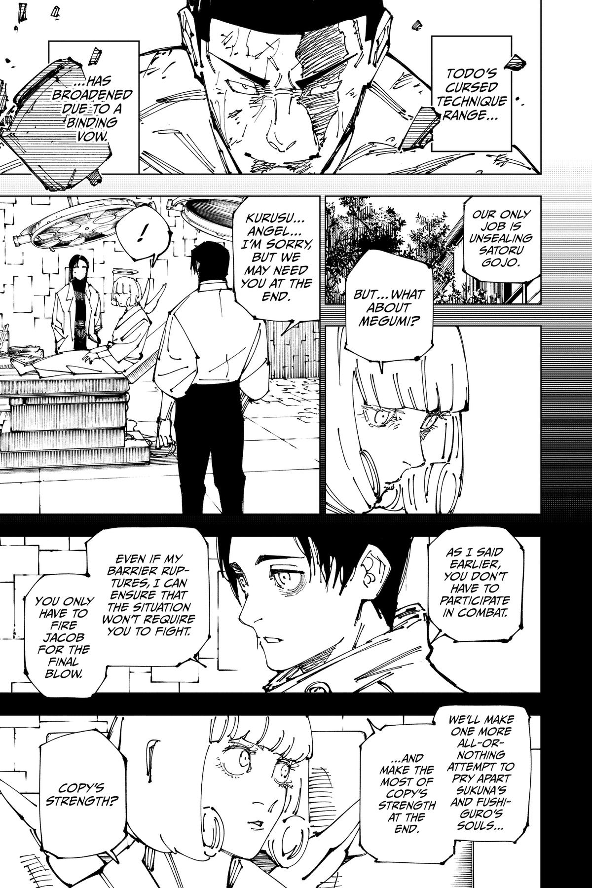 Jujutsu Kaisen Chapter 263