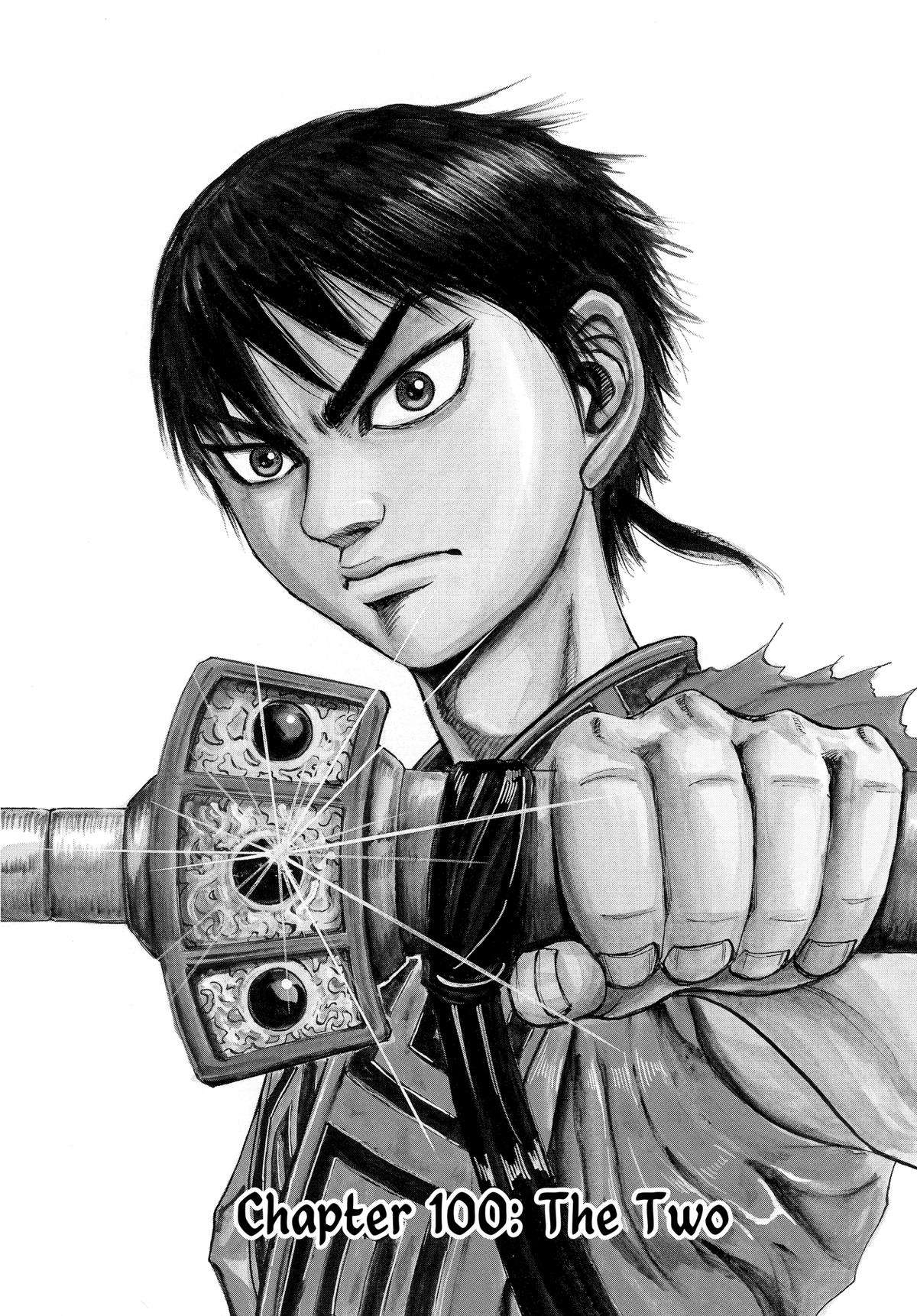 Kingdom Chapter 100 - Page 1 - Kingdom manga Chapter 100