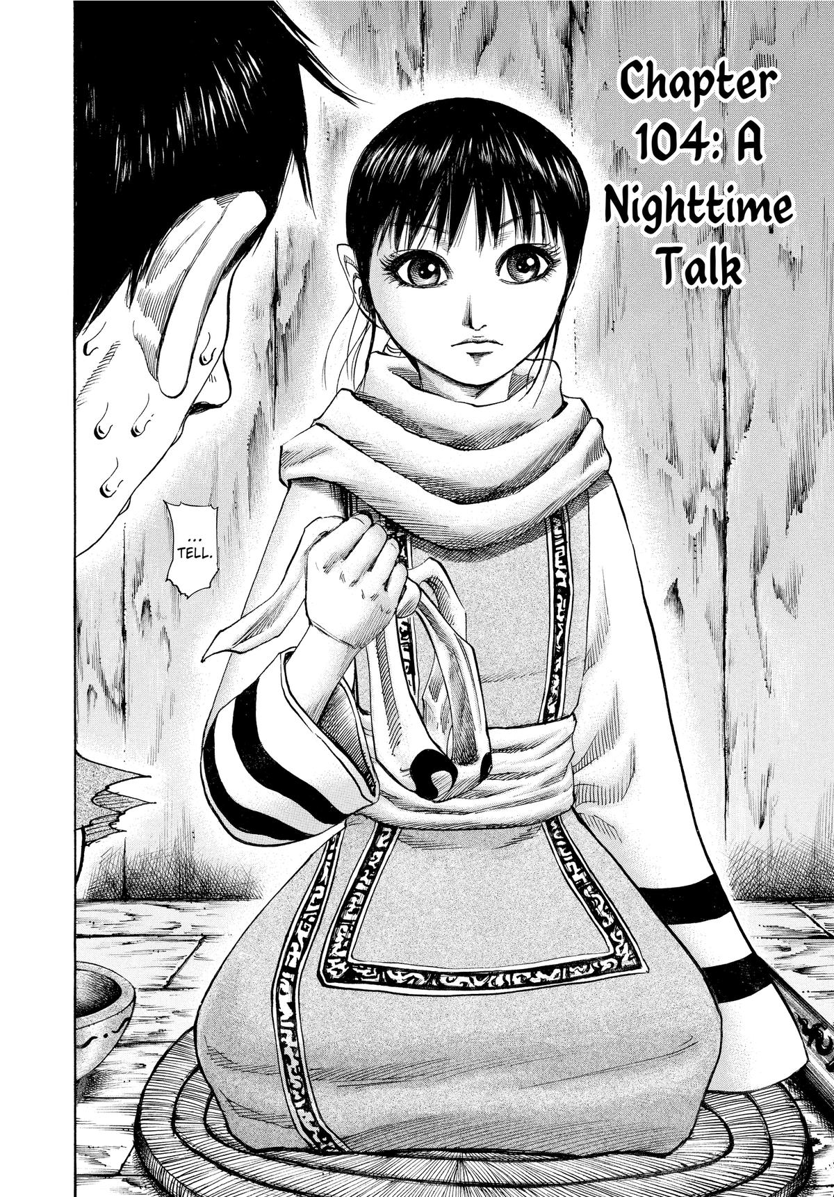 Kingdom Chapter 104 - Page 1 - Kingdom manga Chapter 104