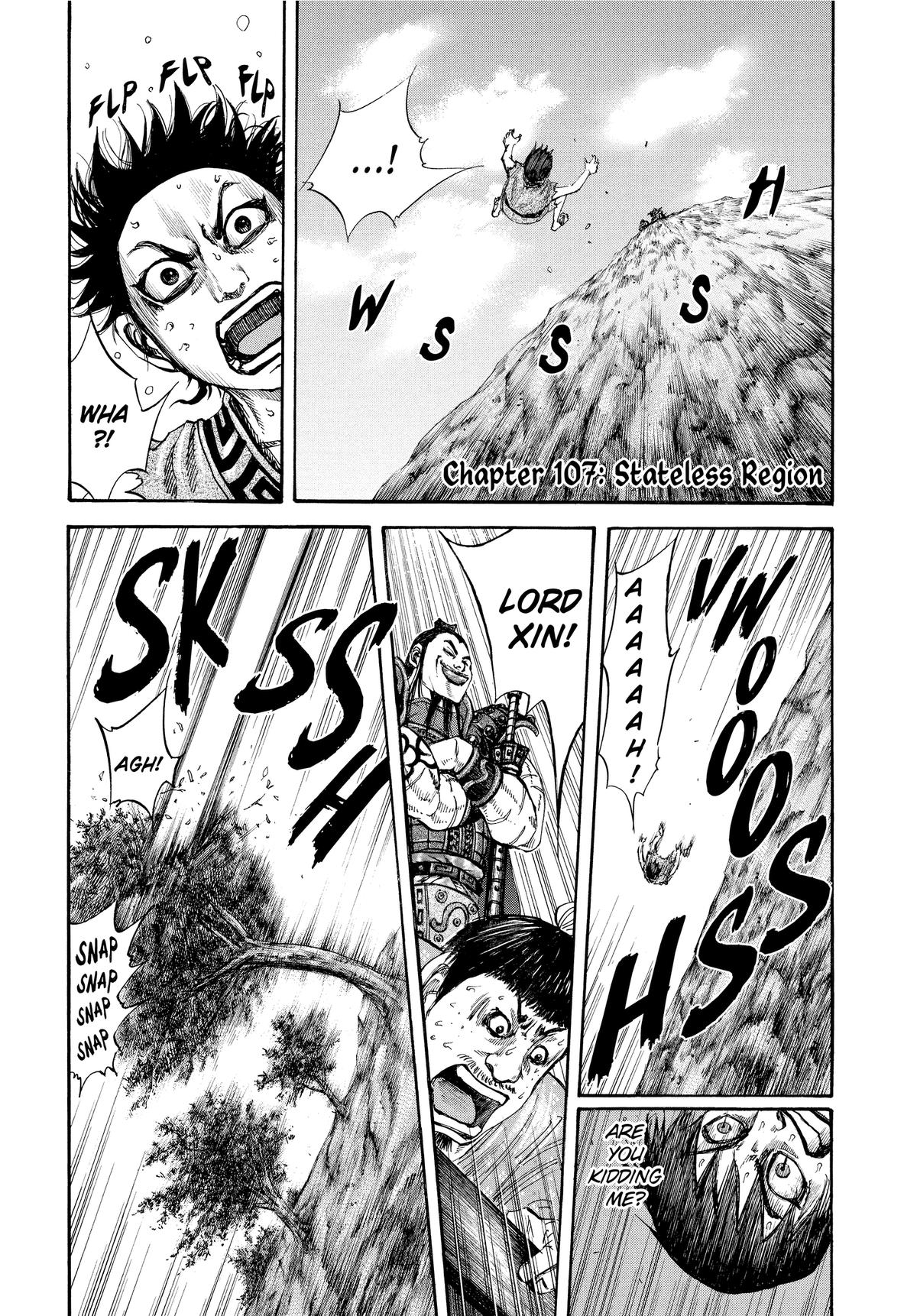 Kingdom Chapter 107 - Page 1 - Kingdom manga Chapter 107