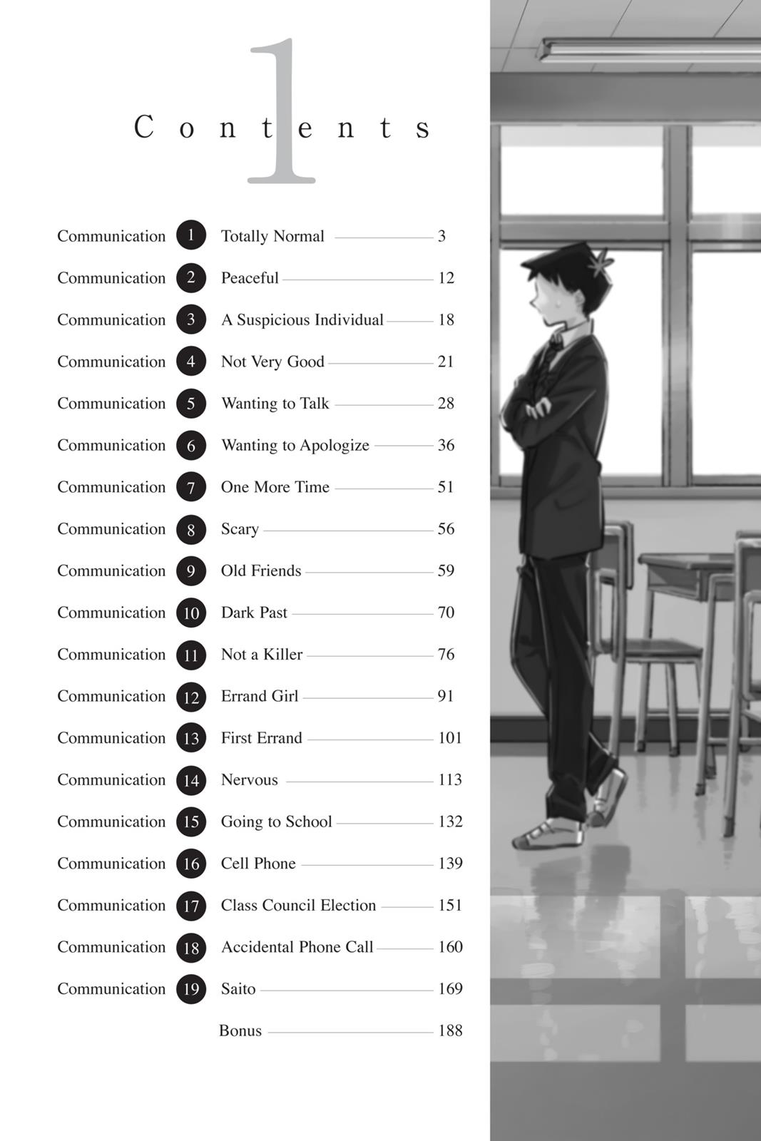 Komi Can’t Communicate Chapter 1