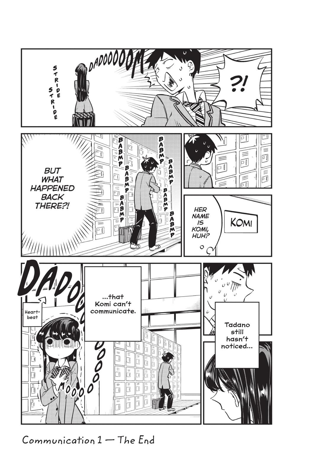 Komi Can’t Communicate Chapter 1