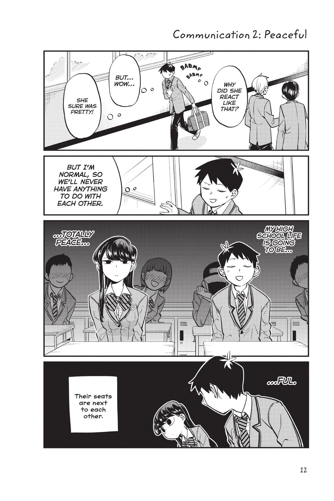 Komi Can’t Communicate Chapter 2
