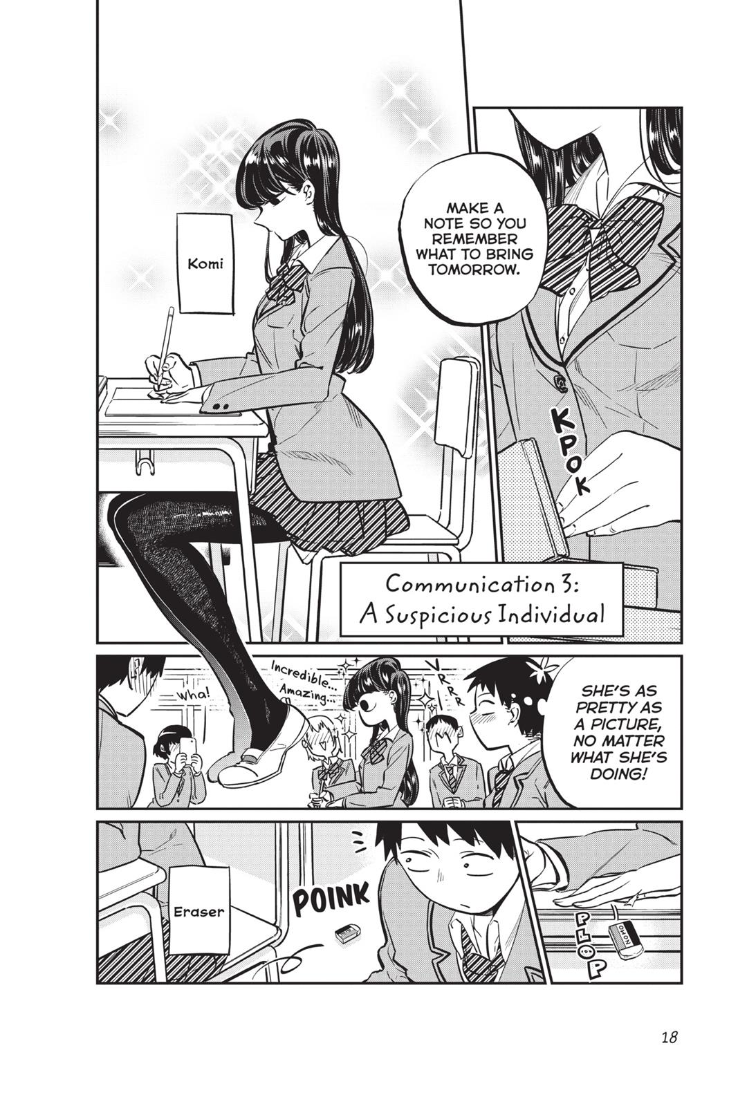 Komi Can’t Communicate Chapter 3