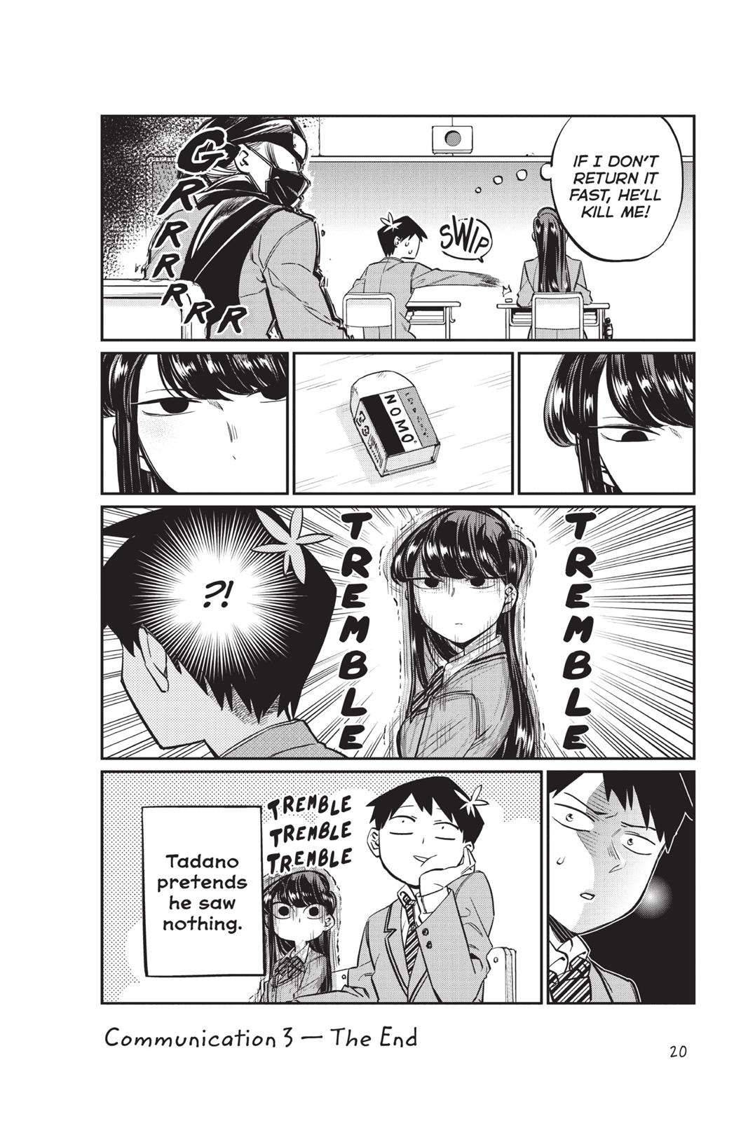 Komi Can’t Communicate Chapter 3