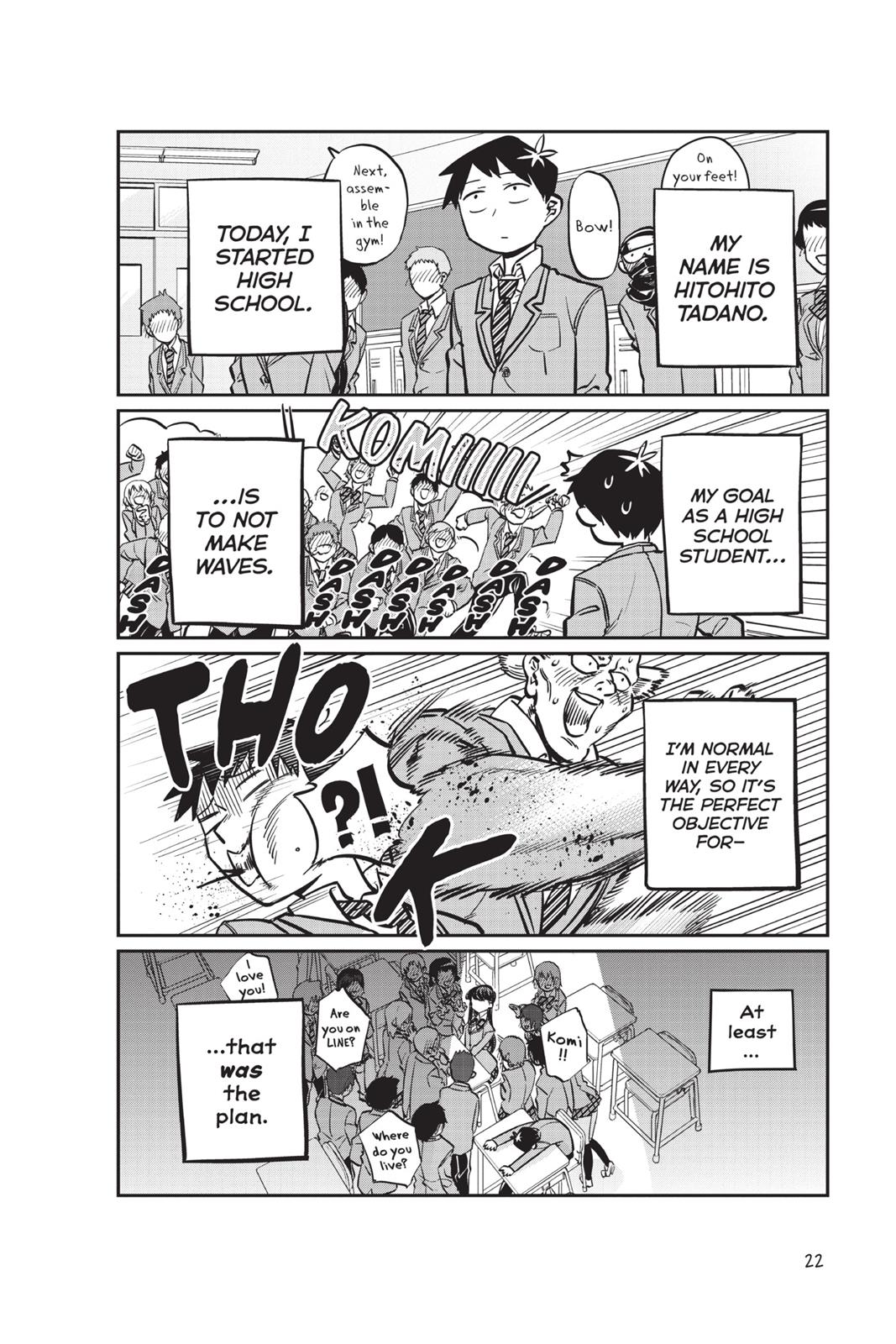 Komi Can’t Communicate Chapter 4