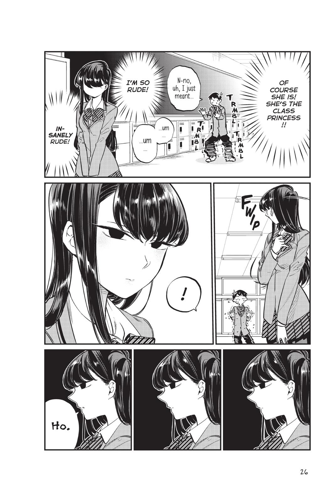 Komi Can’t Communicate Chapter 4