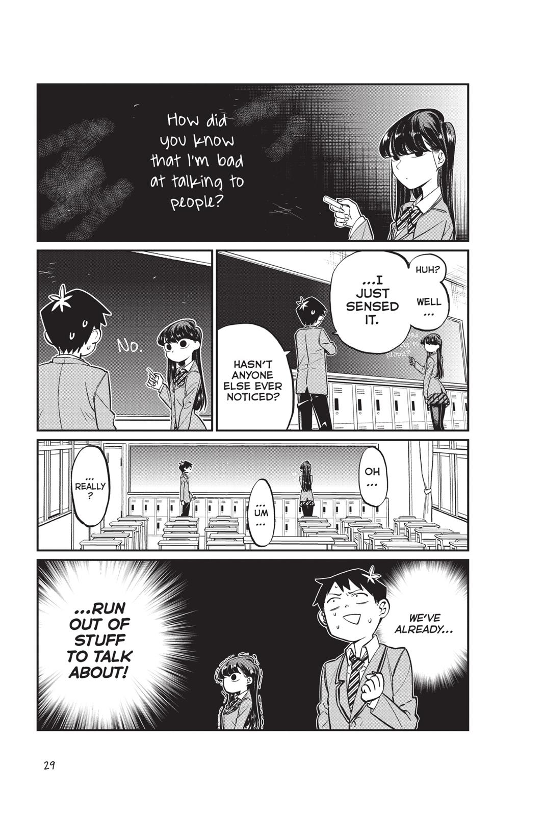 Komi Can’t Communicate Chapter 5