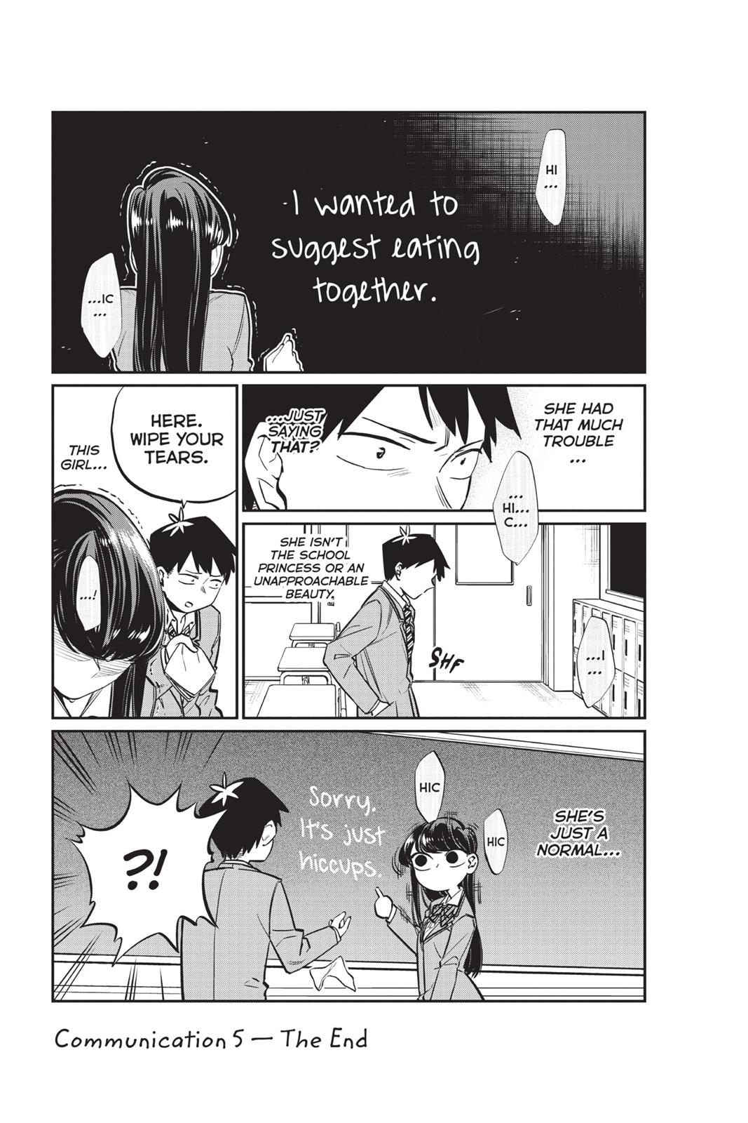 Komi Can’t Communicate Chapter 5