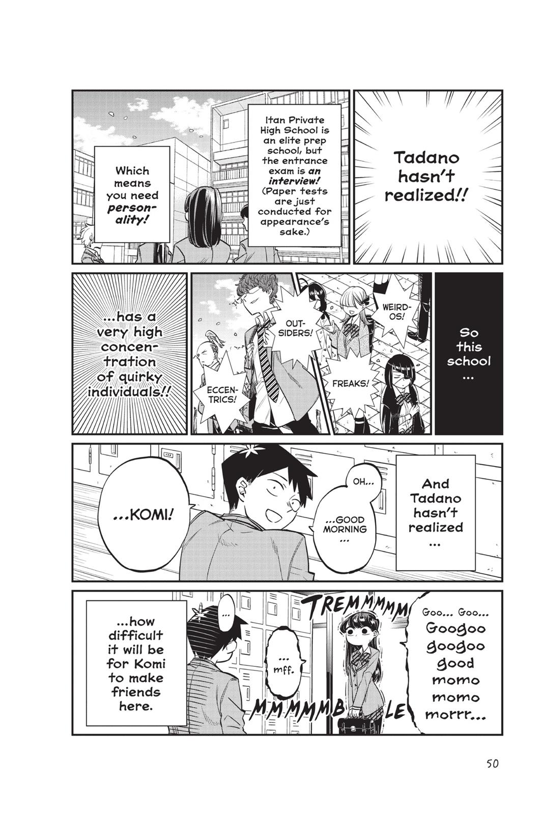 Komi Can’t Communicate Chapter 6