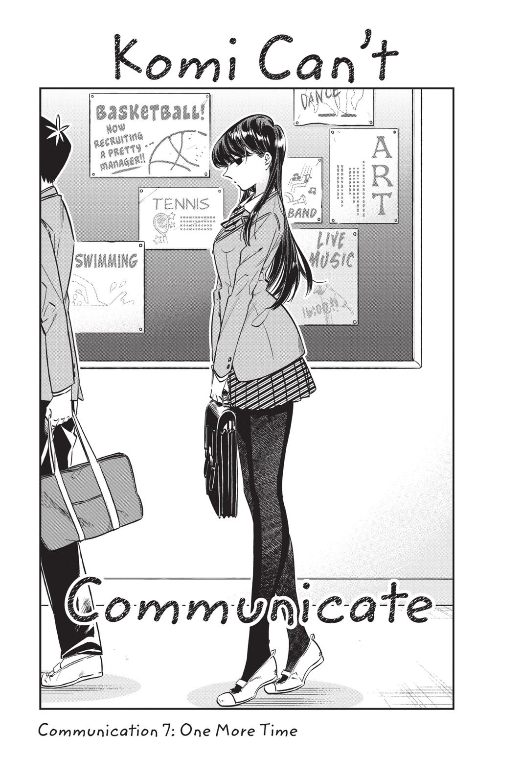 Komi Can’t Communicate Chapter 7