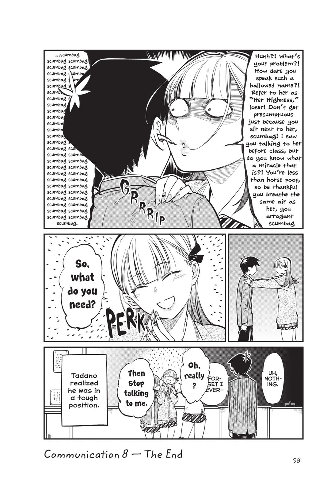 Komi Can’t Communicate Chapter 8