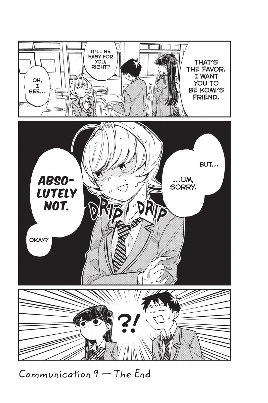 Komi Can’t Communicate Chapter 9