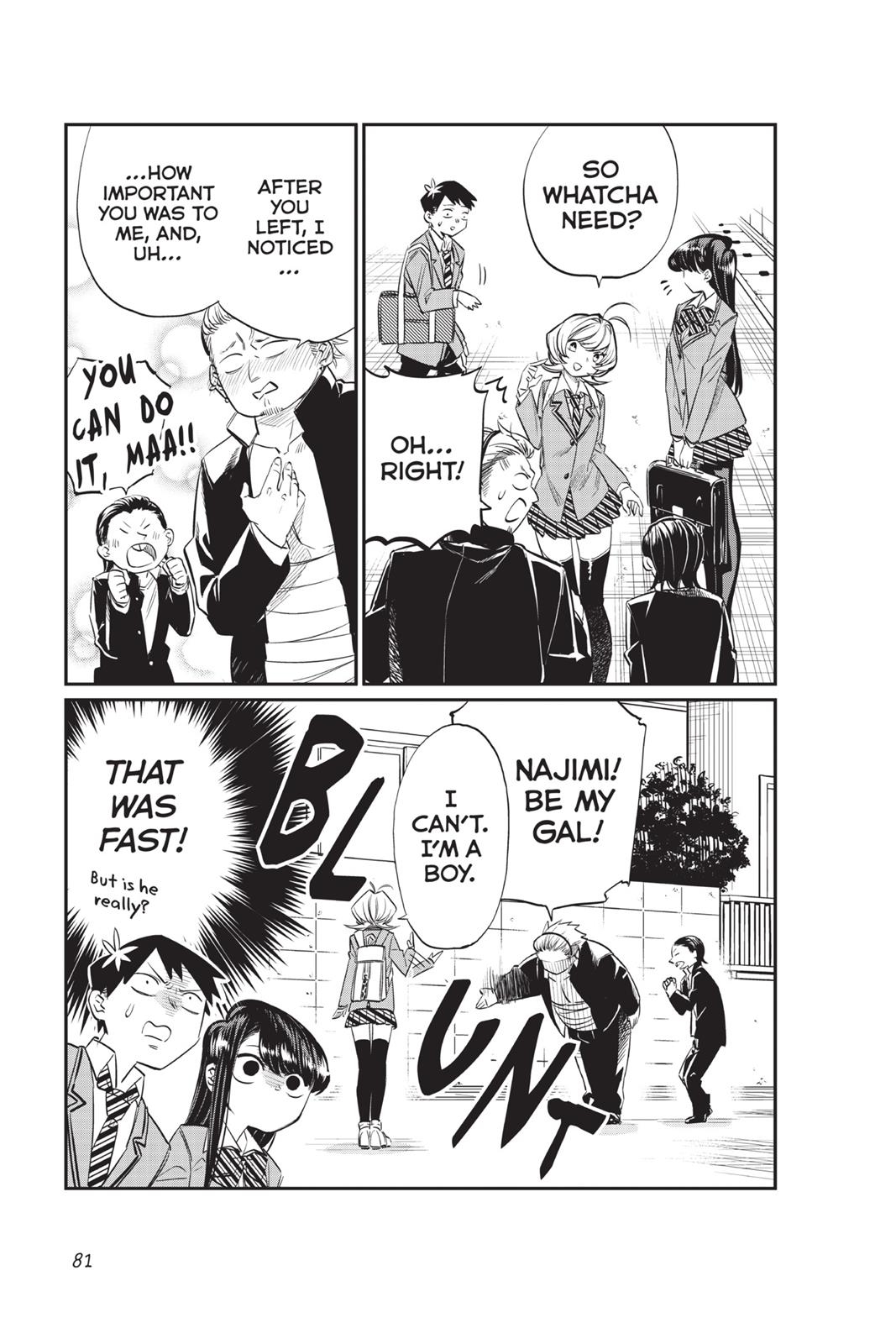 Komi Can’t Communicate Chapter 11