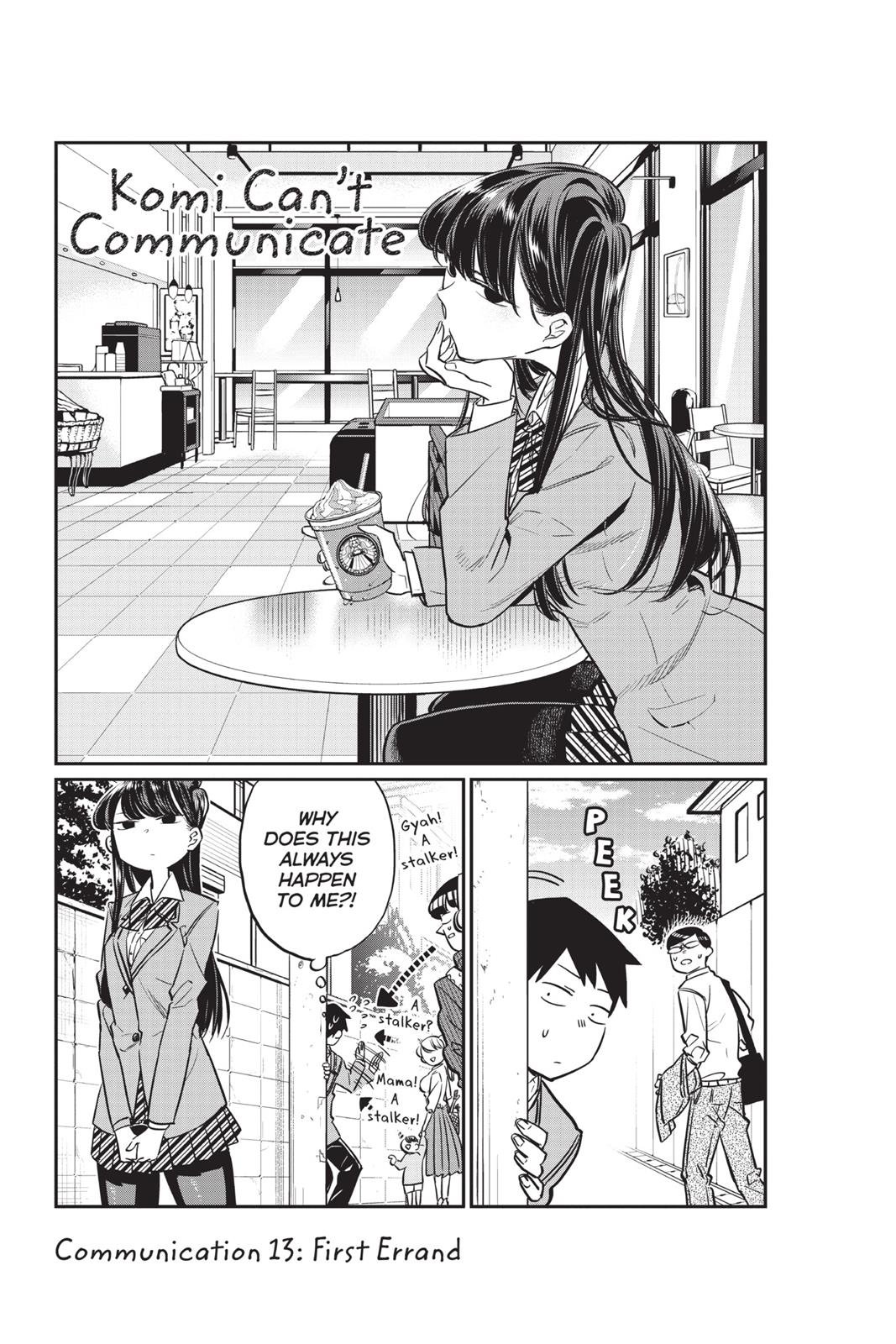 Komi Can’t Communicate Chapter 13