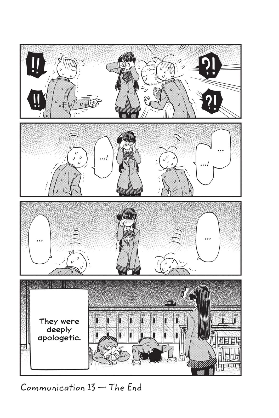 Komi Can’t Communicate Chapter 13