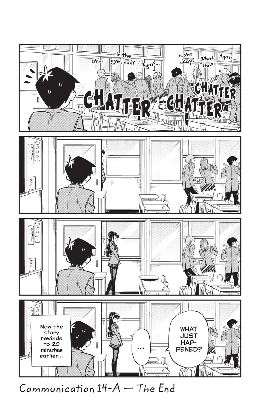 Komi Can’t Communicate Chapter 14