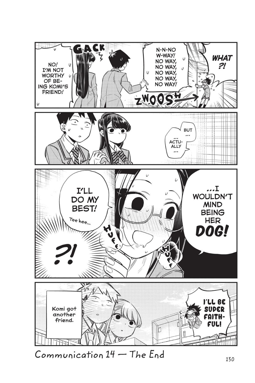 Komi Can’t Communicate Chapter 14