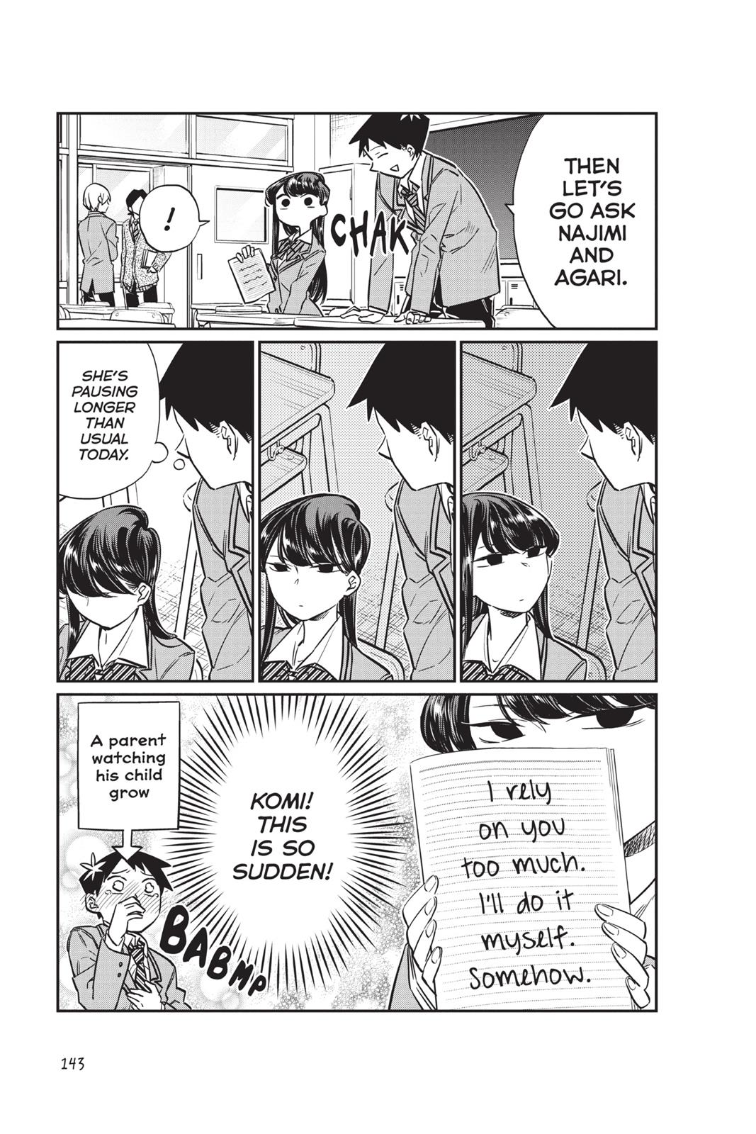 Komi Can’t Communicate Chapter 16