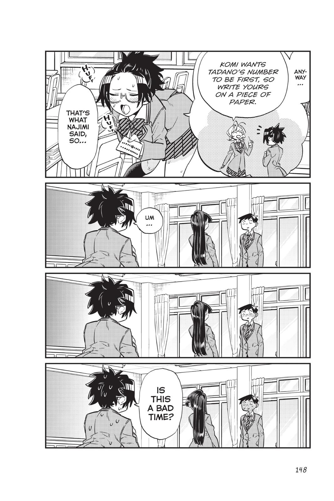 Komi Can’t Communicate Chapter 16