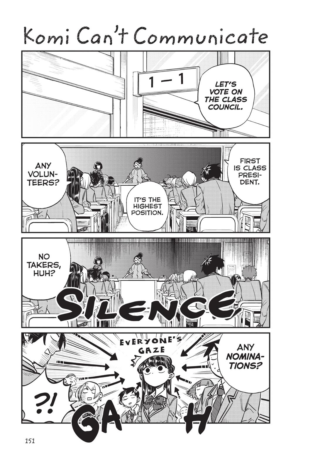 Komi Can’t Communicate Chapter 17