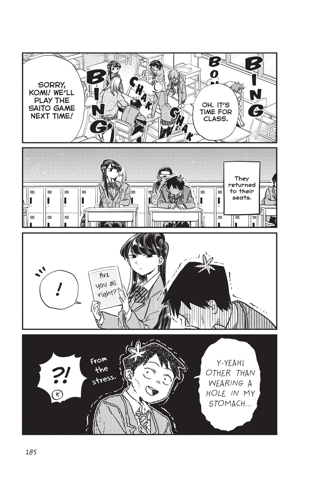 Komi Can’t Communicate Chapter 19